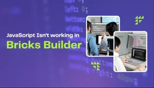 JavaScript not working in Bricks Builder