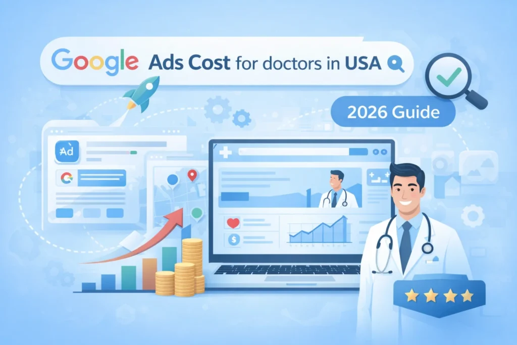 Google Ads cost for doctors USA