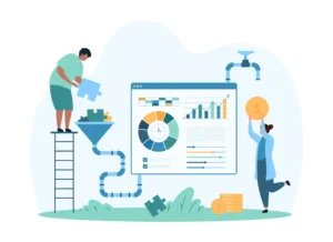 Google Ads strategy for healthcare clinics showing patient acquisition funnel