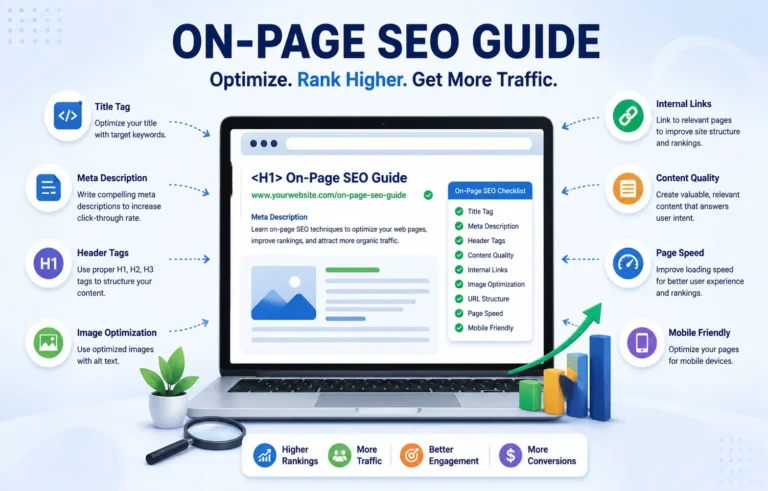 on page seo guide with key optimization elements
